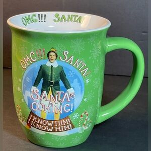 Elf Ceramic 16 ounces Christmas Mug New